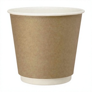 Gobelet en papier kraft jetable, revêtu de PE/PLA, pour boissons chaudes, café et thé - Product Image 4
