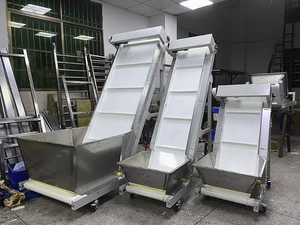 LIANGZO OEM Automatischer Z-Band förderer, Schräg schaufel aufzug zum Heben des Band fördersystems Rock förderer - Product Image 4