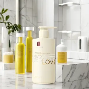 OEM Manufacturer's Custom Floral Fragrance Bath Sets Body Wash Shampoo And Shower Gel Gift Box 500ml Net Wt For Family Use