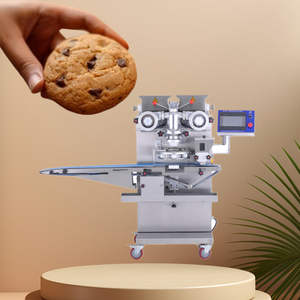 Barra de fecha automática, barra de fruta, máquina de incrustación y formación de barras, extrusión de higo Newton, máquina de envasado de barras de higo, certificación CE - Product Image 6