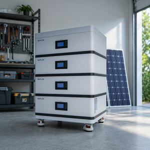 Batería LiFePO4 <span class=keywords><strong>Polo</strong></span> S de 5 kWh, 48 V, 100 Ah, Sistema de Almacenamiento de Energía Doméstico Apilable y Divisible, Seplos BMS Inteligente CAN Híbrido, Sistema de Energía Solar Fuera de la Red - Product Image 1