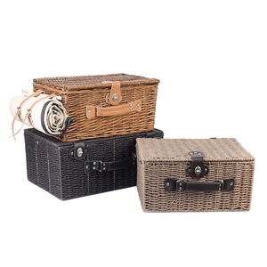 Cesta de Picnic para Playa, Cesta con Tapa Cuadrada o Redonda, para Acampar al Aire Libre, Playa, Citas Románticas, Día de San Valentín - Product Image 6