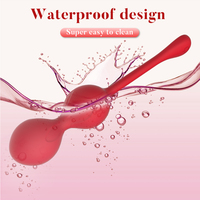 APP Kegel-Bälle Weibliches Intim-Trainingsset Übungskugeln Vibrator USB-Aufladung 100% Wasserdicht 10-Geschwindigkeiten Vibrierend