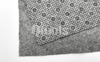 Tissu de support pour tapis Qtool en polyester et coton tufté, idéal pour les tapis et les couvertures.