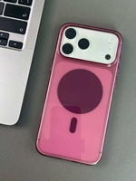 Coque magnétique personnalisable, nouvelle couleur, très vendue, pour iPhone 18 17 Pro Max, PC TPU, Macaron, irisée, antichoc