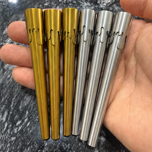 Embout de chicha personnalisé en acier inoxydable de qualité alimentaire avec placage en titane, service OEM - Product Image 1