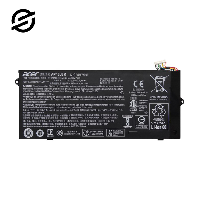 AP13J3K AP13J4K 31CP5/65/88 KT00304001 Original Laptop Battery for ACER Chromebook 11 C732 15 CB3 Rechargeable Notebook Battery