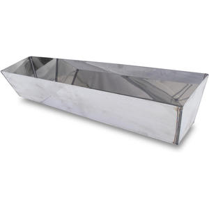 Scatola spatola in acciaio inossidabile muro a secco in muratura vassoio secchio con impugnatura morbida coltello per mastice per intonacatura in muratura - Product Image 2