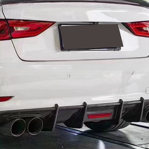 Alerón Trasero de Fibra de Carbono Real de Alta Calidad 2012-2015, Difusor Trasero con Salida de Escape Doble, Accesorios para <span class=keywords><strong>Audi</strong></span> <span class=keywords><strong>A7</strong></span> <span class=keywords><strong>S</strong></span> <span class=keywords><strong>Line</strong></span> S7 - Product Image 3