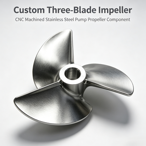 Marine <b>Yacht</b> Propeller Impeller Closed-type Vortex 304 Precision Casting 5-axis CNC Machining Custom Good Balance and Stability - Product Image 2