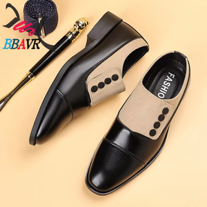 Mocasines de Piel Genuina para Hombre BBAVR, con Punta en Pico, Sin Cordones, que Aumentan la Estatura, Zapatos de Vestir para Oficina y Carrera, para Todas las Temporadas - Product Image 2