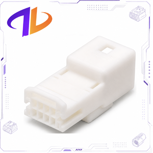 1565804-2 TH 025 Conector Eléctrico Automotriz de 8 Pines Macho Sin Sellar, Carcasa para Arnés de Cables, Contacto de Cobre de 0.64mm, 12V 3A, Nylon - Product Image 3