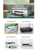 Envío gratuito al por mayor Mandik/Mantic Luminous 260g papel fotográfico de alto brillo para impresoras de inyección de tinta HP 6-10 pulgadas A4/A5/A6 tamaños