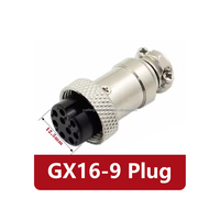 GX16-2/3/4/5/6/7/8/9/10Pin mâle et femelle diamètre 9 broches GX16 connecteur circulaire prise d'aviation 16mm connecteur de panneau de fil