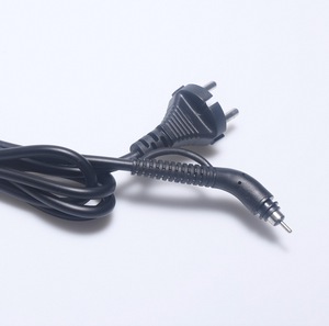 Tùy Chỉnh 2 Pin 360 Độ 1.8M 2M 2.50M EU Cáp Điện Cắm Xoay Dây Điện Cho Tóc Ép Tóc 250V Máy Sấy Dây Điện Cáp - Product Image 2