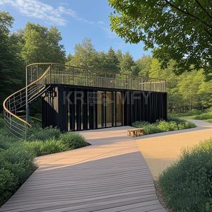 Kiosque à hamburgers 2025, cuisine, restauration, concession, entreprise, conteneur personnalisé de 20 pieds, bâtiment préfabriqué, maison à vendre - Product Image 2