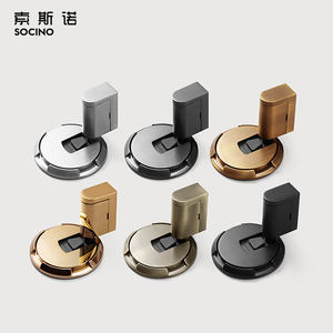 Design moderno in lega di zinco tappo porta punzonatura e incollatura installazione per porta in legno - Product Image 5