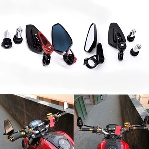Rétroviseur universel en alliage d'aluminium pour moto, pour véhicules électriques et motos, rétroviseur de tourisme - Product Image 1