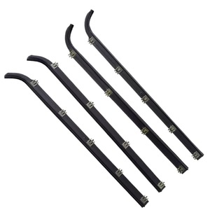 Tira de Sellado para Ventanas Ford E7TZ1521453A F2TZ1521456A, Silicona, Hierro Galvanizado, Instalación con Tornillos - Product Image 5