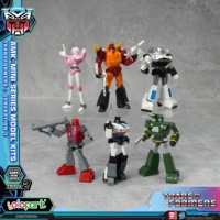 G1 Animation AMK MINI Blind Box Édition Cachée Modèle Combiné Échelle 1:48 Modèle de Robot en Plastique Pré-assemblé Jouet 40 Pièces