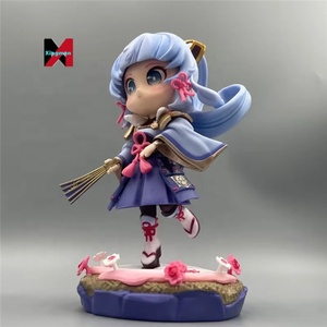 Genshined Impact <span class=keywords><strong>Ayaka</strong></span> Kamisato Q versión Big Eyes figura Anime modelo Cryo espada regalo en caja - Product Image 3