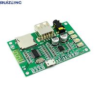 Module récepteur Bluetooth 5.0 double mode BT201, carte amplificateur audio sans perte pour haut-parleurs embarqués, casque DIY, carte TF, clé USB