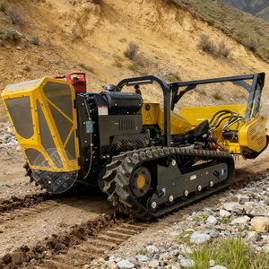 Machine agricole de défrichage de terrain télécommandée à moteur diesel pour usage agricole - Product Image 2