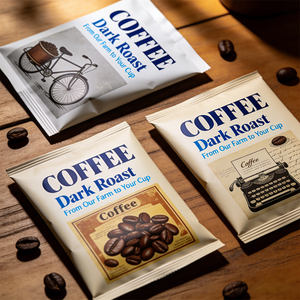 Caffè Istantaneo in Polvere <span class=keywords><strong>Bustine</strong></span> in Alluminio Termosaldabili con Apertura Superiore Sacchetti Mylar <span class=keywords><strong>per</strong></span> Caffè Istantaneo Confezioni Piccole - Product Image 5