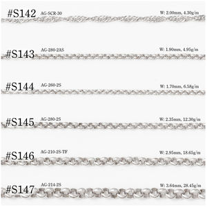 مجوهرات فضة أنيقة سلسلة قلادة ساحرة أنيقة قطع الماس نمط الشطب المطروق - Product Image 1