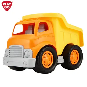 Playgo On The GO DUMP TRUCK Plastic Truck Toy Cartoon Friction Toy Car For Baby