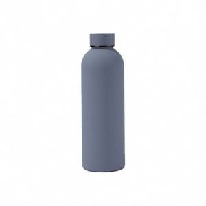 Bouteille de sport isolée Bouteille d'eau en acier inoxydable isolée à bouche étroite en caoutchouc sans Bpa 350 500 750 Ml - Product Image 3