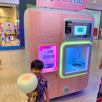 Nouvelle Machine Commerciale Automatique de Fabrication de Barbe à Papa et de Bonbons, Mini Distributeur de Barbe à Papa