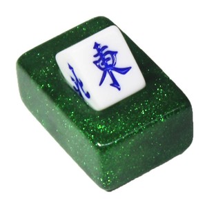 Mahjong Americano de Cristal Grabado, Duradero, Ecológico, Rectangular, con Indicador de Viento, Código Zhuangzi, Dados del Sudeste y Noroeste - Product Image 6