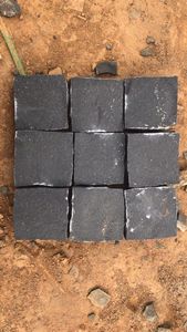 Gạch Lát Đá Cuội Màu Đen Gạch Lát Đường Lái Xe Giá Rẻ Đá Lát Đá Granite Lát Đá Bazan Cube - Product Image 3