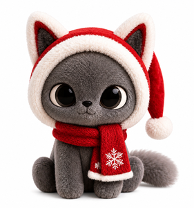 Conception personnalisée de chat en peluche, service OEM ODM pour échantillon fini, usine de jouets en peluche douce, broderie de logo et personnalisation d'étiquettes - Product Image 2