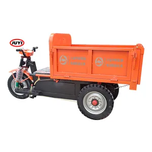 Trung Quốc giá rẻ 3 bánh xe lốp DIESEL 25HP hàng hóa nhỏ bánh xe Dumper thủy lực mini theo dõi Dumper với trở lại xô cơ giới ba bánh