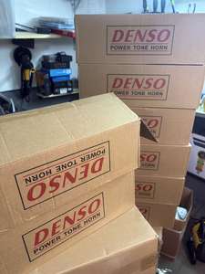 Klaxon de voiture à <span class=keywords><strong>disque</strong></span> de type Seger à tonalité haute et basse G21, 12 volts, 110 dB, en fer noir, klaxons de voiture 12V 24V - Product Image 4