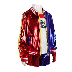 Star's Edge Suicide Squad Harley Quinn Cosplay Costume Adult <b>Halloween</b> Party Outfit - Product Image 3