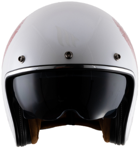 Casque de moto vintage MT Helmets LE MANS 2 SV, nouveau modèle, homologué CE/ABS, 4 saisons, doublure en cuir rétro à dégagement rapide, ventilation toutes saisons - Product Image 2