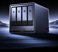Carcasa NAS de 4 Bahías de Grado Empresarial, Conectividad 10GbE, Compatible con Implementación OpenClaw y Copia de Seguridad