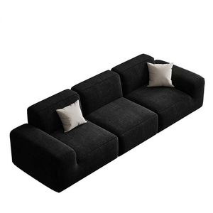GQ 115 โซฟาผ้ากำมะหยี่ทรงกลมสำหรับห้องนั่งเล่น ดีไซน์ทันสมัยเรียบง่าย - Product Image 4