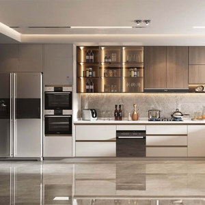 <strong>Small</strong> <strong>Kitchen</strong> <strong>Cabinets</strong> Set With Sink&amp;Faucet Melamine <strong>Kitchen</strong> <strong>Cabinet</strong> Supplier Matte Lacquer Modern <strong>Kitchen</strong> <strong>Cabinets</strong> - Product Image 1