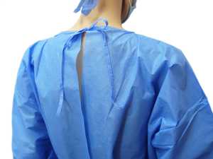Vente en gros jetable blouse chirurgicale étanche sms non tissée blouses chirurgicales de protection hospitalières - Product Image 2