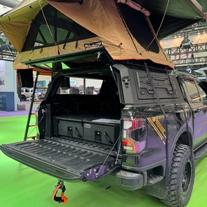 หลังคาอลูมิเนียมสำหรับรถกระบะ  แบบแข็ง สำหรับ Isuzu Dmax Toyota Hilux Ram 3500 Chevy Silverado 1500 Colorado - Product Image 4