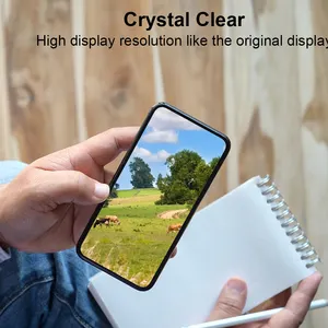 Protetor de tela de vidro temperado, 99% transparência hd transparente para iphone 11/iphone xr, 6.1 polegadas, 3 pacotes de vidro temperado