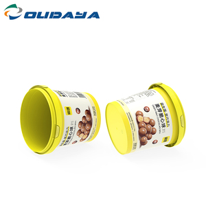 Cgao — noix <span class=keywords><strong>de</strong></span> coco, beurre <span class=keywords><strong>de</strong></span> cacahuètes, récipient d'emballage personnalisé, cuve IML <span class=keywords><strong>de</strong></span> 500g, 1l - Product Image 2