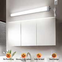 Éclairage LED linéaire de haute qualité en aluminium et plastique pour armoire, placard, meuble à chaussures, entrepôt