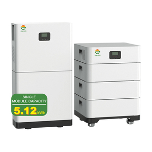 Système de stockage d'énergie tout-en-un empilable 51,2 V 5,12 kWh Batterie LFP 10,24-25,6 kWh CE UN38.3 Haute capacité sur pied - Product Image 5