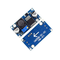 Placa de Desarrollo de Fuente de Alimentación con Convertidor Buck DC-DC LM2596S, Corriente de Salida de 2A/3A, Entrada de 3-40V, Salida de 1.5-35V