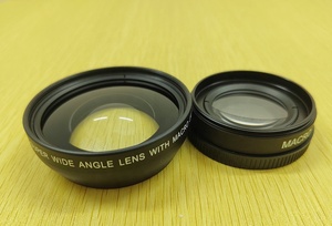 52mm 0.45X歪みのない広角マクロツーインワンカメラレンズユニバーサル52mmインターフェースカメラレンズ - Product Image 5